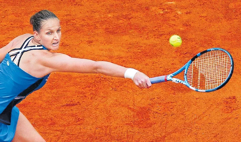Martic shocks Pliskova to reach last 16 at French Open - Sakshi