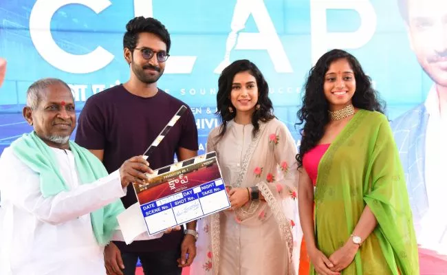 Aadhi Pinishetty Bilingual Sports Film Clap Launched - Sakshi