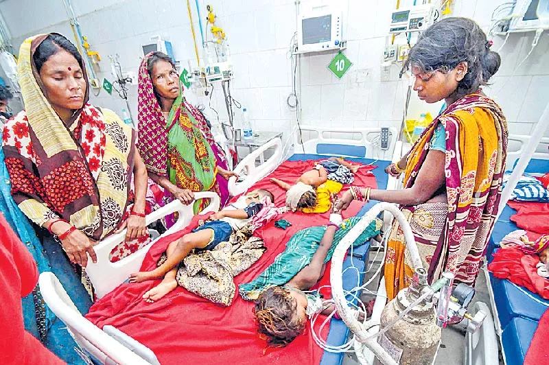 103 children die due to acute encephalitis in Bihar's Muzaffarpur - Sakshi