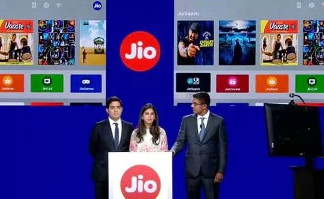 Reliance Jio to provide free set-top-box with every broadband connection - Sakshi