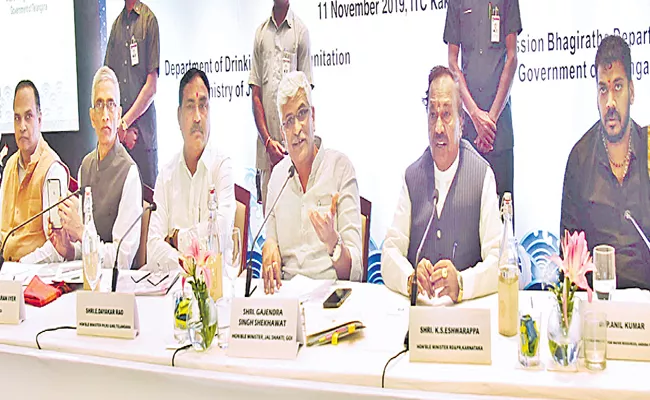 Union Minister Shekhawat Attended for Southern States Conference At Hyderabad - Sakshi