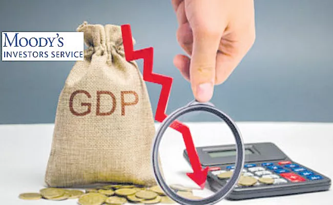 Moodys Report on Indian GDP Growth - Sakshi