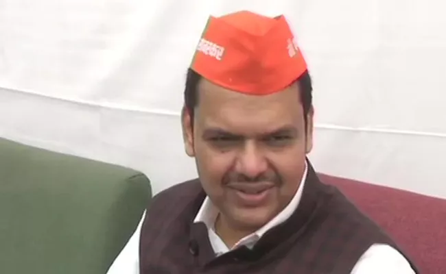 BJP Leaders Wear I Am Savarkar Caps In Maharashtra Assembly - Sakshi