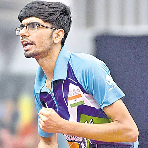 Thakkar becomes World Number One In TT Rankings - Sakshi
