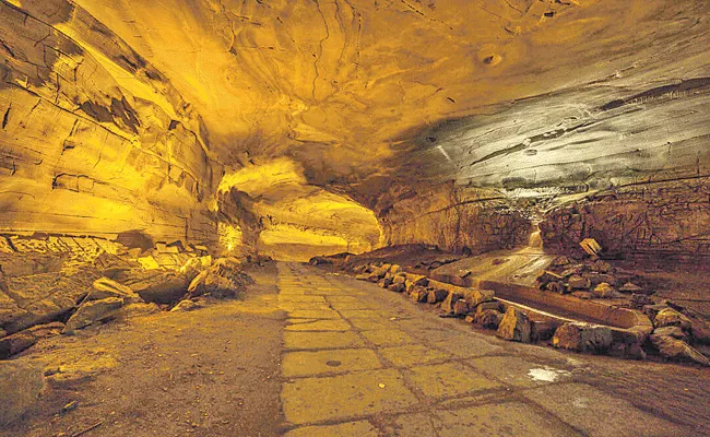 Belum Caves Recognized as the second subterranean caves in the world - Sakshi