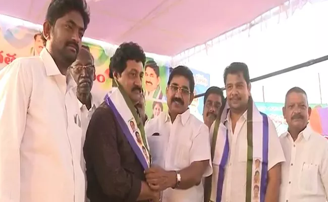 Jana Sena And TDP Leaders Joins YSRCP - Sakshi