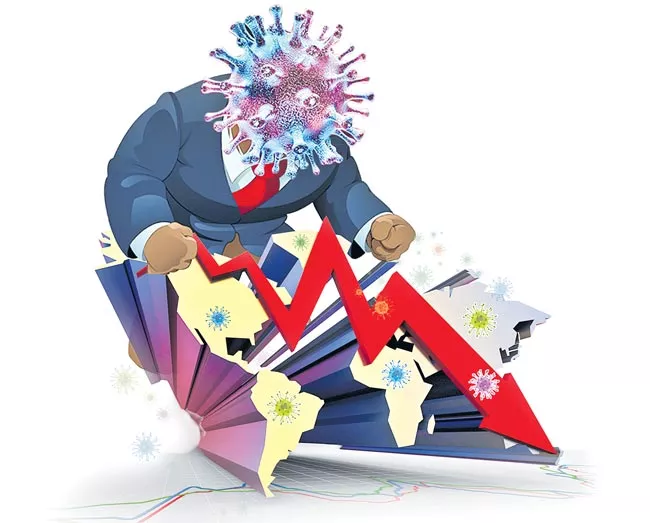 Sensex crashes 2713 points as coronavirus fears hit investor sentiment - Sakshi
