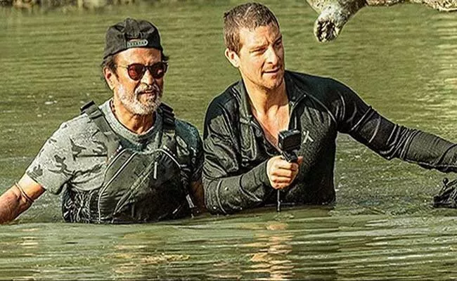 Rajinikanth Into The Wild With Bear Grylls Release Says Age Is a Number - Sakshi