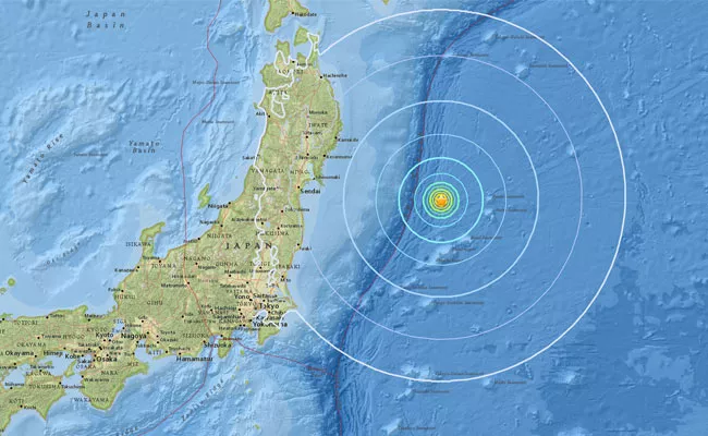 Earthquake Strikes Off Japan Coast Recorded As 6.1 Magnitude - Sakshi