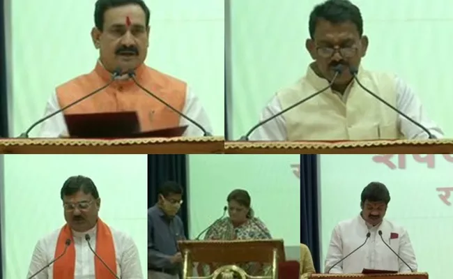 Madhya Pradesh CM Cabinet Expansion With Five Members - Sakshi