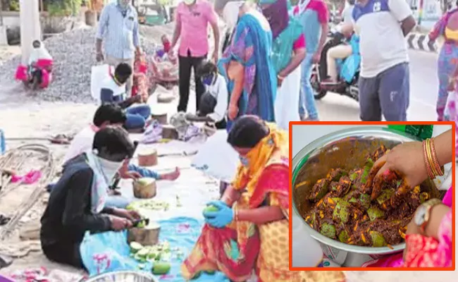 Telugu Pickles Season Started Amid Coronavirus Pandemic - Sakshi