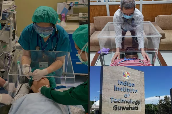 IIT Guwahati students designed low cost intubation boxes - Sakshi