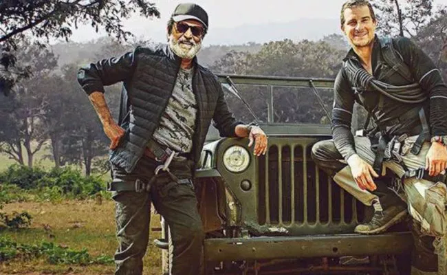 Rajinikanth And Grylls Into The Wild With Bear Got Second Highest Ratings - Sakshi