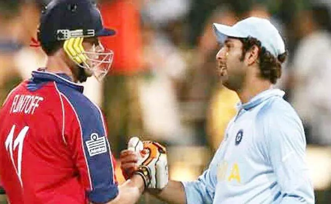 Yuvraj Recalls Heated Argument With Flintoff During 2007 World T20 - Sakshi