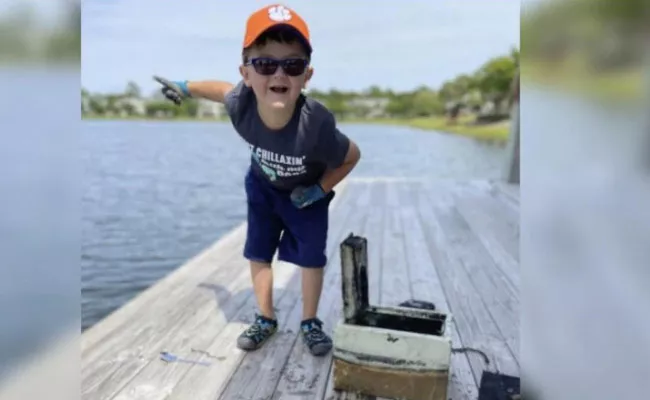 6 Year Old Boy Solves Robbery Case By Fishing In South Carolina - Sakshi