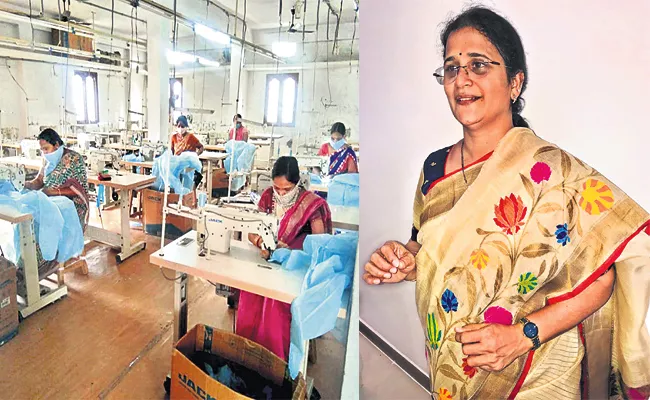 Garment Factory owner Meka Sireesha Special Story - Sakshi