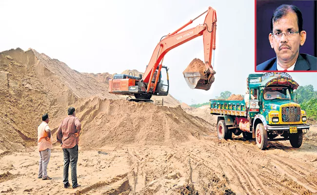 Measures to excavate 3 lakh tonnes sand per day in AP - Sakshi