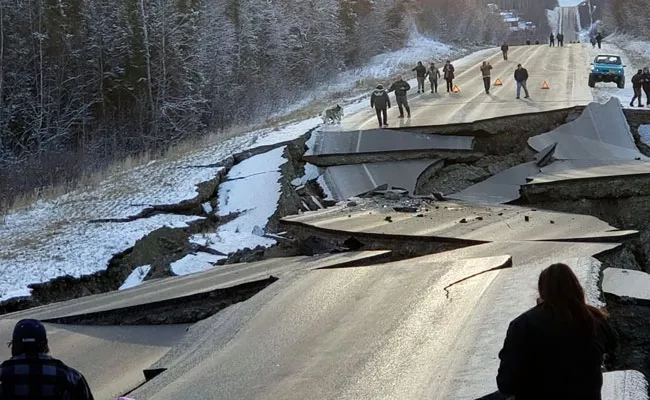 Earthquake in Alaska - Sakshi