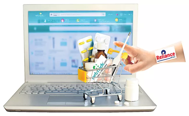 Reliance Buys Majority Stake In Online Pharmacy Netmeds - Sakshi