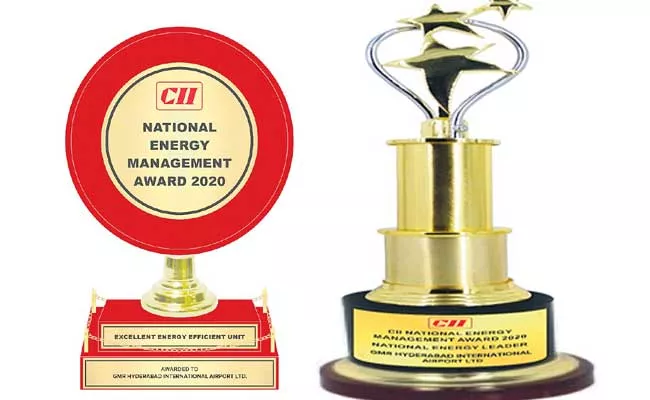 Rajiv Gandhi International Airport Won Two National Awards - Sakshi