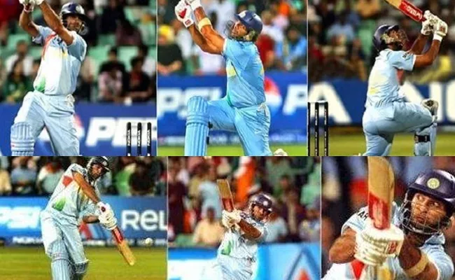 13 Years Completed For Yuvraj Singh Six Sixes On Six Balls - Sakshi
