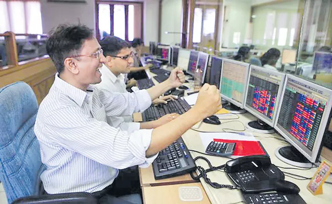 RBI is booster dose lifts Sensex by 326 points and Nifty ends at 11914 - Sakshi