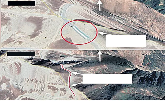 China building new tunnels for winter at border hotspot Doklam - Sakshi