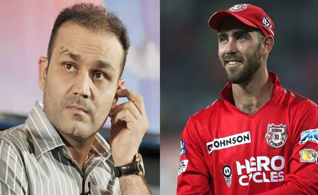 Glenn Maxwell Says In Media For Such Statements On Sehwag Comments - Sakshi