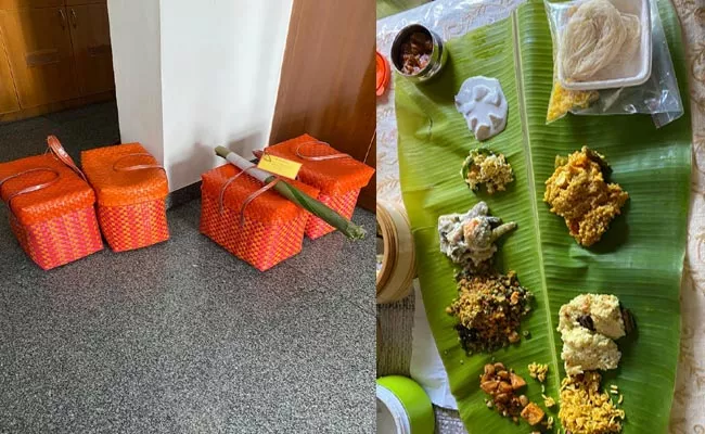 Viral Tweet Tamil Family Sends Food To Online Wedding Attendees - Sakshi