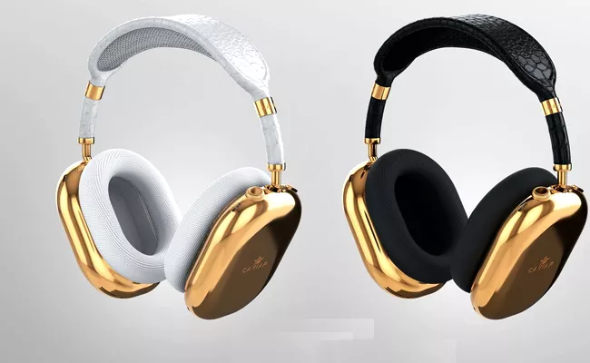 Caviar introduces Apple gold headphones @80 lakhs - Sakshi