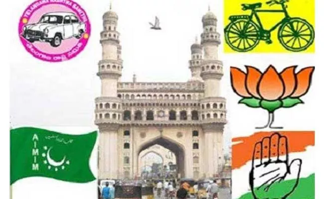 GHMC Elections 2020: Parties Were Limited to Second Position In Divisions - Sakshi