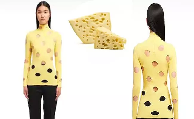 Trending: Prada Sells Yellow Sweater With Holes For Rs 90k - Sakshi