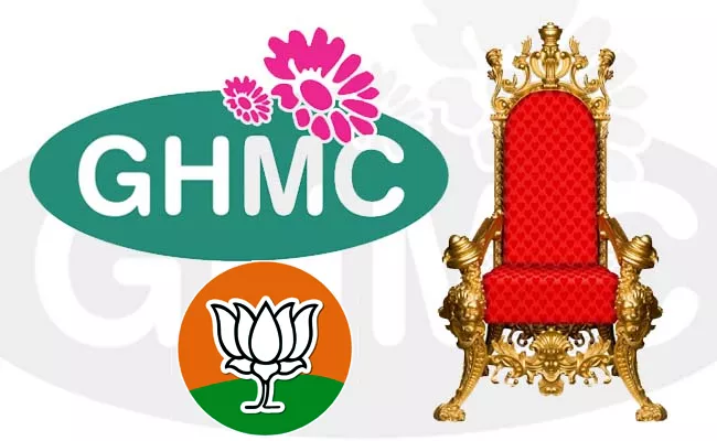 BJP Fight In GHMC Mayor Election 2021 - Sakshi