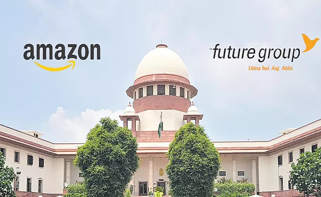 Amazon moves SC in Future Retail-Reliance case - Sakshi