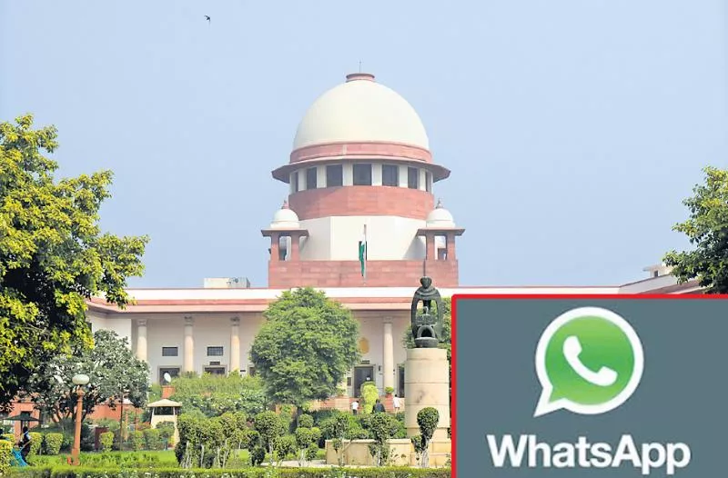Supreme Court issues notice to WhatsApp, Facebook over new privacy Policy - Sakshi