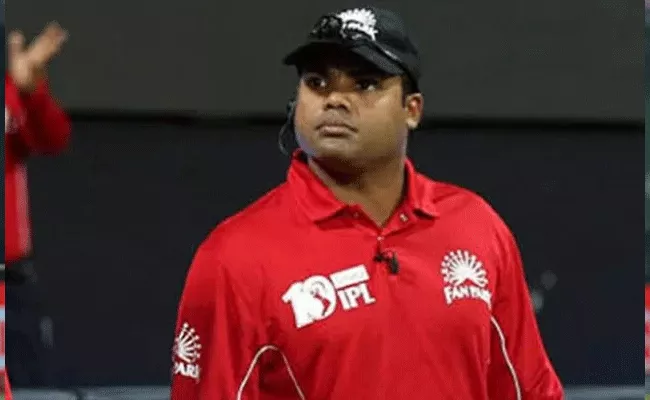 IPL 2021: Umpires Nitin Menon And Paul Reiffel Pull Out Of The Tournament - Sakshi