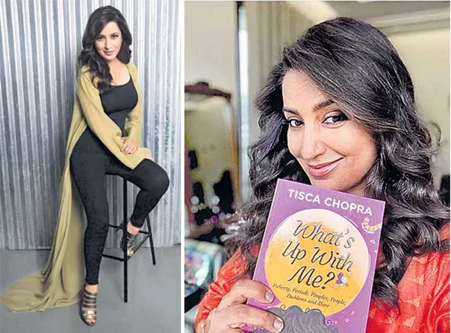 Actress Tisca Chopra on her book Whats Up With Me - Sakshi