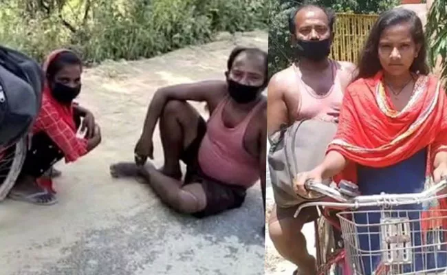 Cycle Jyothi Father Mohan Passes Away - Sakshi