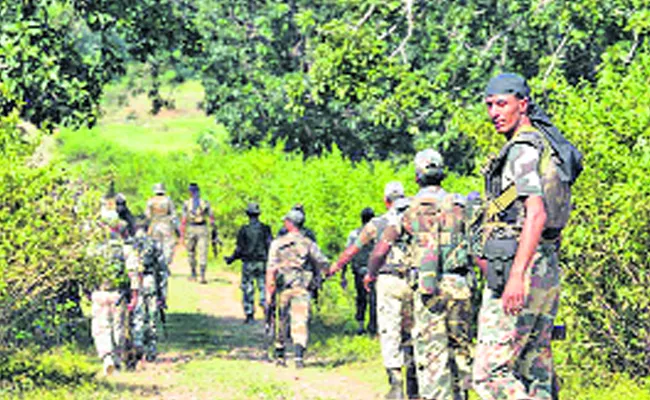 Three State Police Joint Operation In AOCB For Maoists - Sakshi