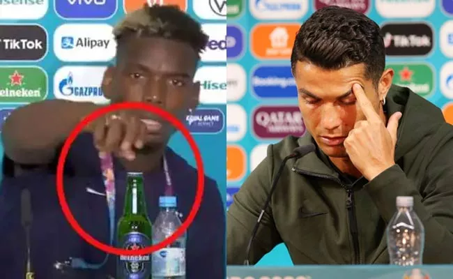 Ronaldo Coca Cola Bottle Issue UEFA Warn Impose Fine Players - Sakshi