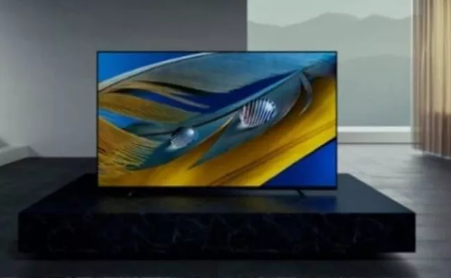 Sony launches Rs 2.99 lakh 65-inch Bravia XR A80J OLED TV in India   - Sakshi