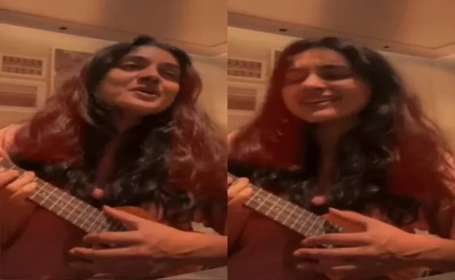 Nivetha Thomas sings Hindi song Kabhi Kabhi Aditi Goes Viral - Sakshi