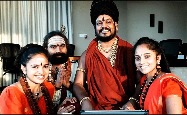 When I Land in India Corona Will End Says Nithyananda - Sakshi