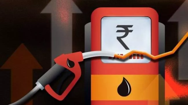 Petrol, diesel prices hiked again  reach record high - Sakshi