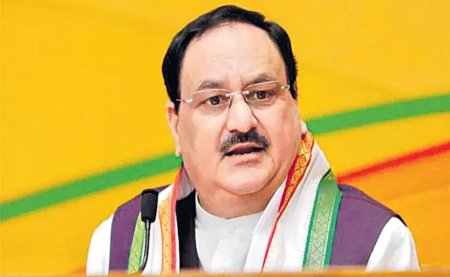 Opposition has no other issue left with it says JP Nadda - Sakshi