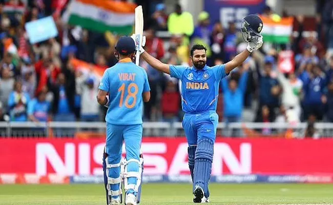 Rohit Sharma Was1st Batsman Hit 5 Hundreds In Single World Cup This Day - Sakshi