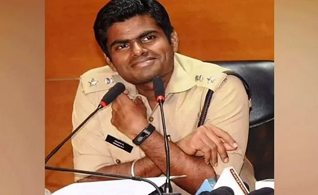 BJP Appoints Former IPS Officer K Annamalai As Tamil Nadu Unit Chief - Sakshi