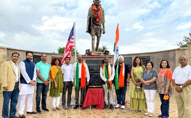 India Independence Day Celebration Held At Atlanta By NRIs - Sakshi