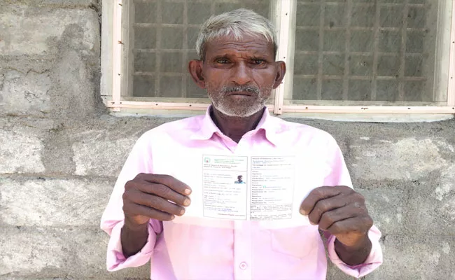 Physically Challenged Person Pension Tragedy In Warangal - Sakshi