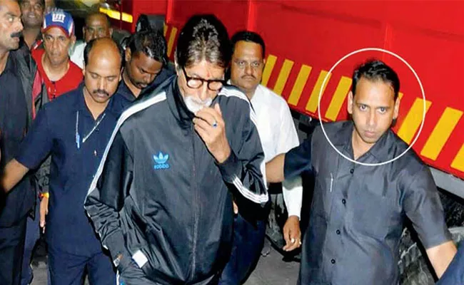 Amitabh Bachchan Personal Bodyguard Hefty Salary 1.5 Crore Per Year - Sakshi
